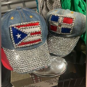 One size fits all hats all kinds new never been worn.